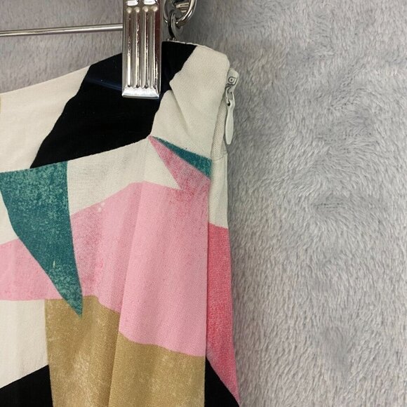 Lulu's Seashell Tropical Print Maxi Skirt Size Small Star Beachy Nautical RD6016 - Picture 7 of 11